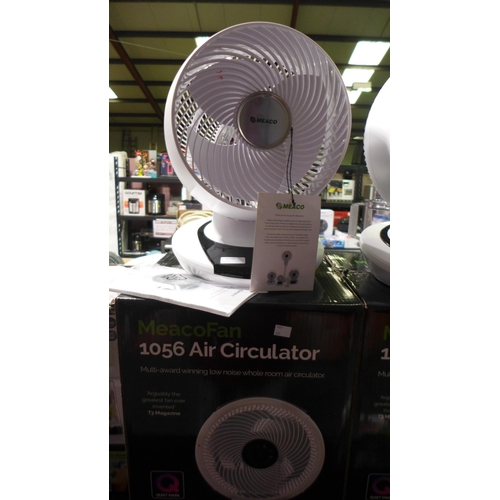 3045 - Meaco Air Circulator Fan With Remote  - This lot requires a UK adaptor, (326-46) *This lot is subjec... 