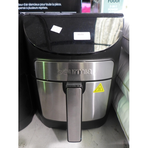 3070 - Gourmia Air Fryer 7Qt   - This lot requires a UK adaptor (326-151) This lot is subject to vat