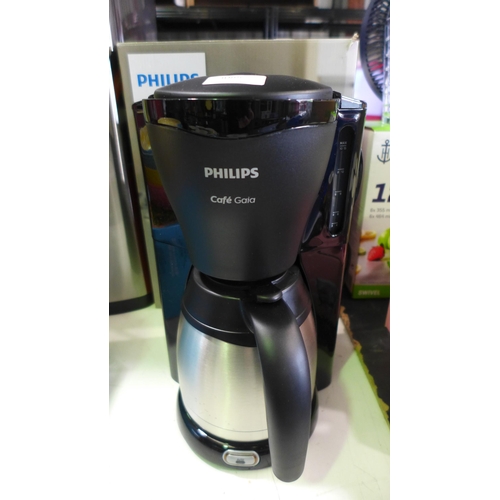 3085 - Philips Cafe Gaia Filtered Coffee Maker  (326-261) This lot is subject to vat