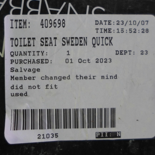 3086 - Tavistock Soft Close Toilet Seat   (326-250) This lot is subject to vat