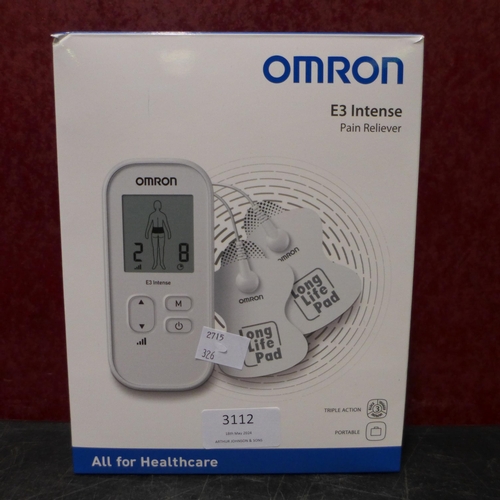 3112 - Omron Pain Reliever       - This lot requires a UK adaptor  (326-17) This lot is subject to vat