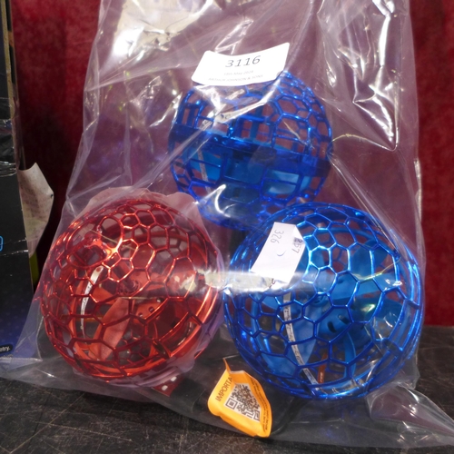 3116 - Qty Of Wonder Sphere Spinner Balls - This lot requires a UK adapter      (326-122,246,247,298,375,44... 