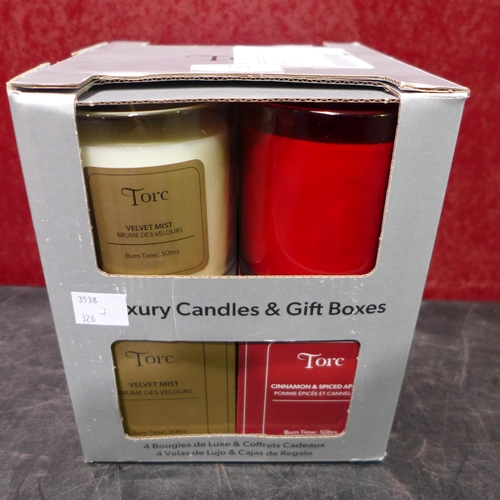 3121 - Pack Of Torc candles - Damaged (326-483) This lot is subject to vat