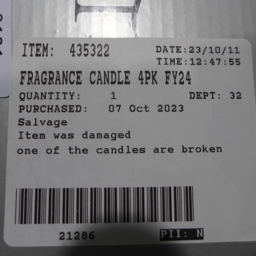 3121 - Pack Of Torc candles - Damaged (326-483) This lot is subject to vat