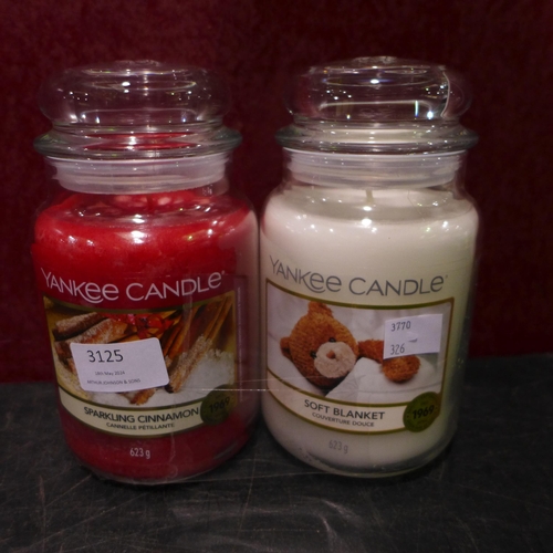 3125 - 2Pc Yankee Candle Pack  (326-402) This lot is subject to vat