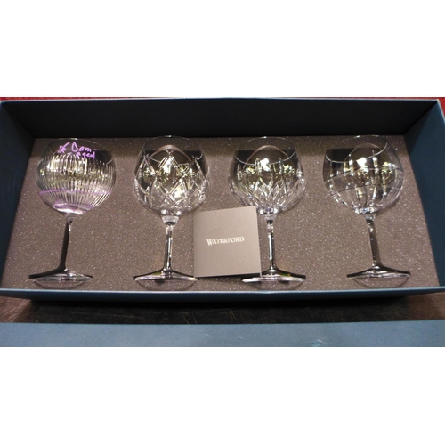 3168 - Waterford Journeys Gin Glasses - One Damaged (326-327) *This lot is subject to VAT