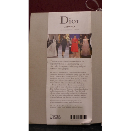 3169 - Dior Catwalk Coffee Table Book - Damaged Spine, (326-195) This lot is subject to vat