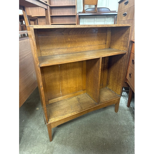 111B - An oak open bookcase