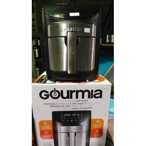 3387 - Gourmia Air Fryer 7Qt   - This lot requires a UK adaptor  (326-467) This lot is subject to vat