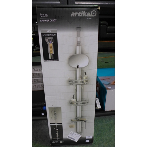 3394 - Artika Azzuro Shower Caddy   (326-465) This lot is subject to vat