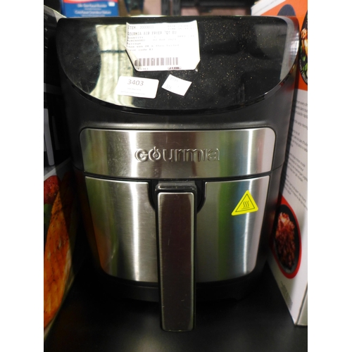 3403 - Gourmia Air Fryer 7Qt   - This lot requires a UK adaptor  (326-34) This lot is subject to vat