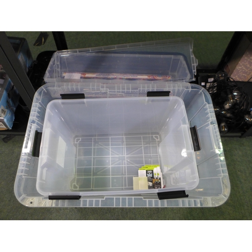 3415 - Quantity of Storage Boxes - All damaged/incomplete (326-22,50,239) This lot is subject to vat