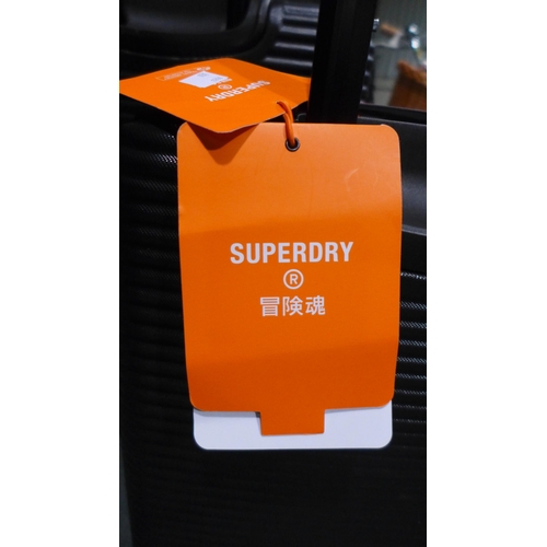 3419 - 2-pc Superdry Luggage Set  (326-51,435) This lot is subject to vat