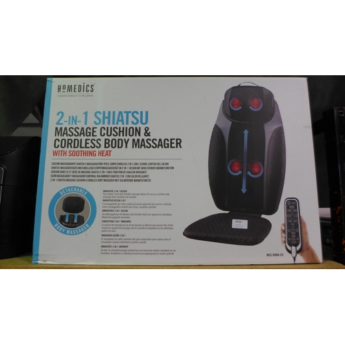 3450 - Homedics 2-In-1 Back Massager  - This lot requires a UK adaptor, Original RRP £166 + VAT  (326-372) ... 