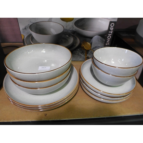 3473 - Options Dinner Set   (326-175) This lot is subject to vat