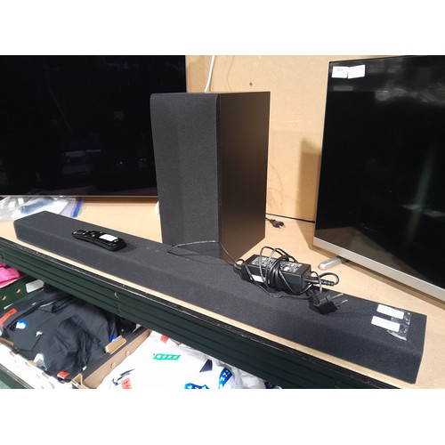 3218 - Lg Soundbar With Remote - This lot requires a UK adaptor, Original RRP £160 + VAT  (326-341) This lo... 