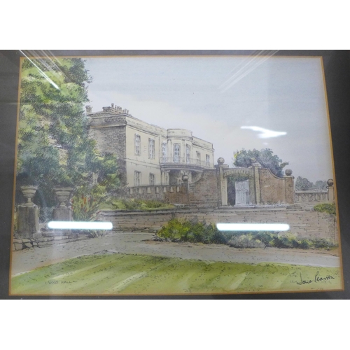 1003 - A print of a Carlisle & Cumberland Banking Company share document, a framed still life painting, sig... 