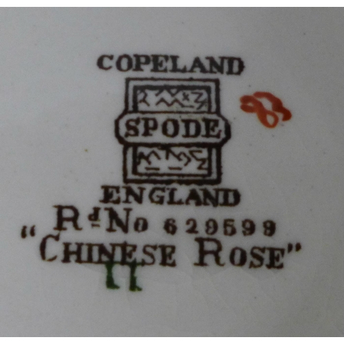 1016 - Two boxes of Victorian and later glass, china, Copeland Spode, Staffordshire, Denby, etc. **PLEASE N... 