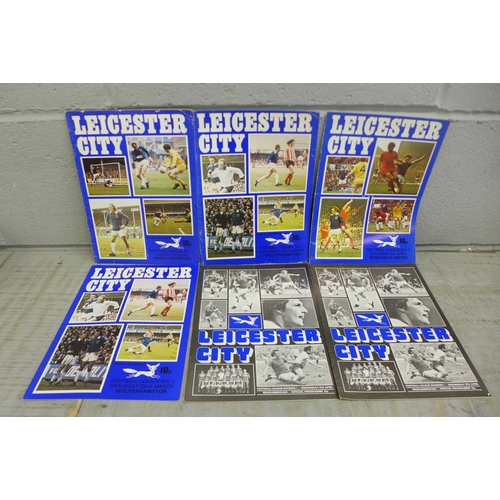 1031 - A large quantity of Leicester City football programmes **PLEASE NOTE THIS LOT IS NOT ELIGIBLE FOR IN... 