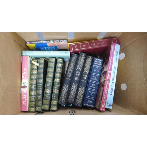 1033 - A collection of approximately 80 books in four boxes **PLEASE NOTE THIS LOT IS NOT ELIGIBLE FOR IN-H... 