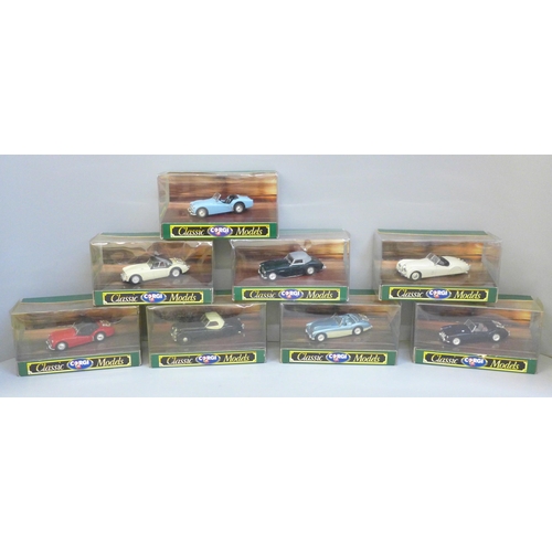 662 - Eight Corgi Classic die cast model vehicles, boxed