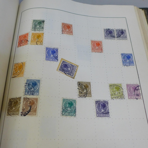 670 - A stamp album of world stamps