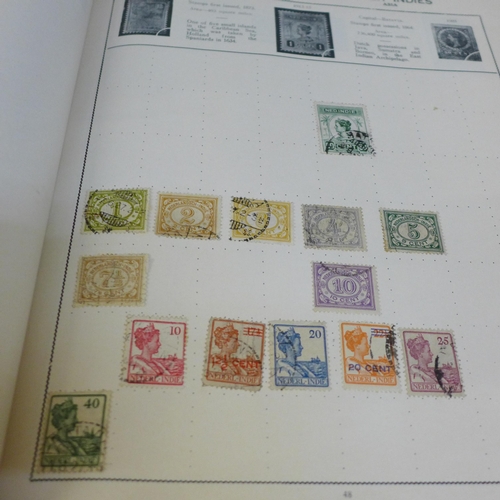 670 - A stamp album of world stamps