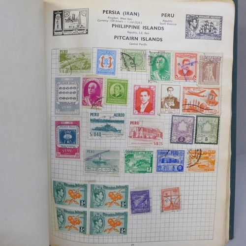 685 - Worldwide stamps collection in two albums