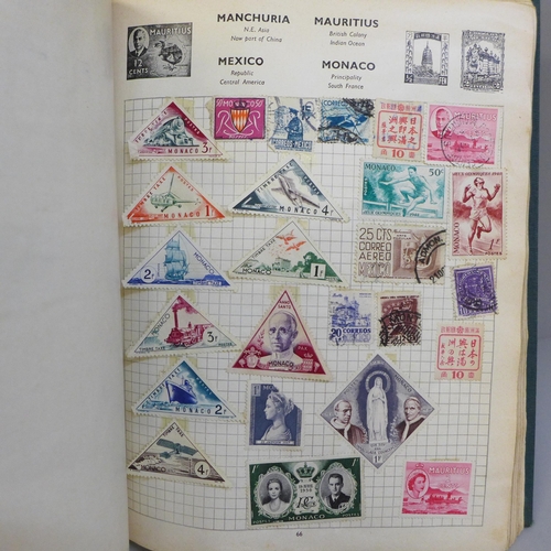 685 - Worldwide stamps collection in two albums