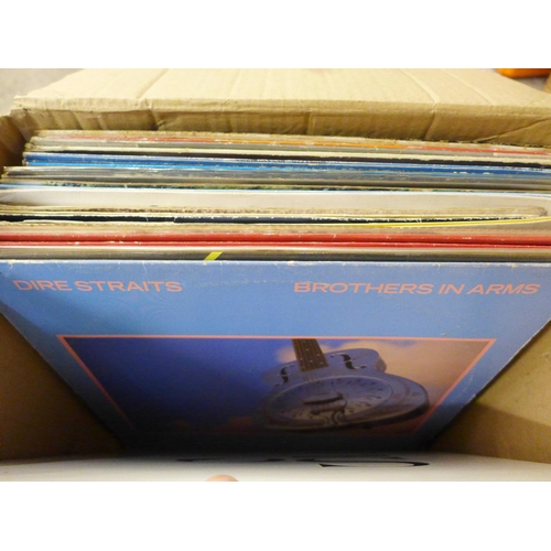 699 - A box of 1960s/70s/80s LP records and 7