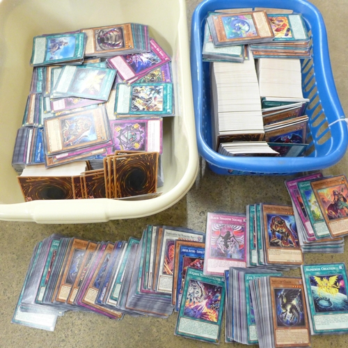 1200 Yu Gi Oh first edition cards including rares, Fiend, Warriors ...