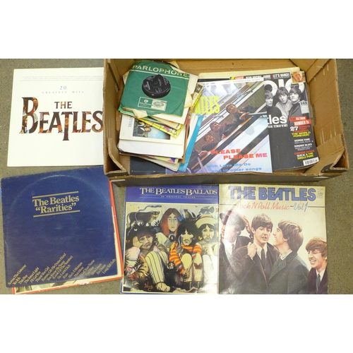 716 - The Beatles LP records, (7), 7