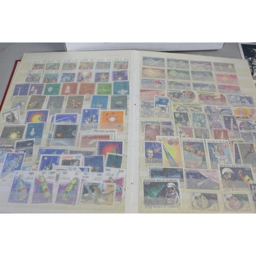 739 - Space related stamps and covers