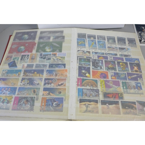 739 - Space related stamps and covers