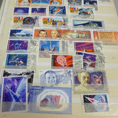 739 - Space related stamps and covers