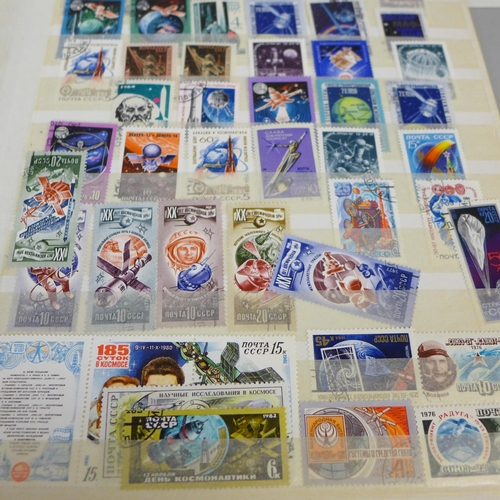 739 - Space related stamps and covers