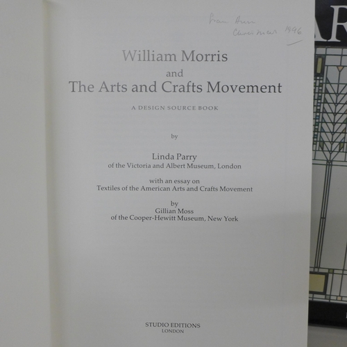 743 - A William Morris book and an American Art Deco book