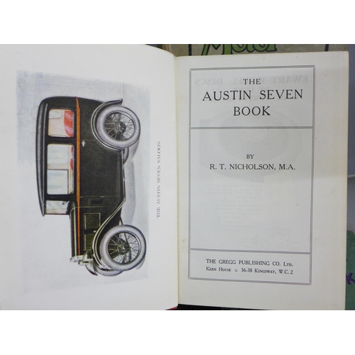 751 - Six vintage Motor Car handbooks; Handbook of the 20-25 HP Rolls-Royce car n. XVL, Bentley 4¼ litre, ... 