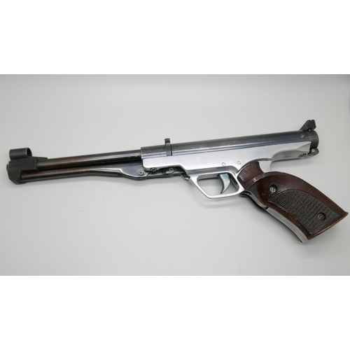 797 - A Spanish air pistol, .177 cal