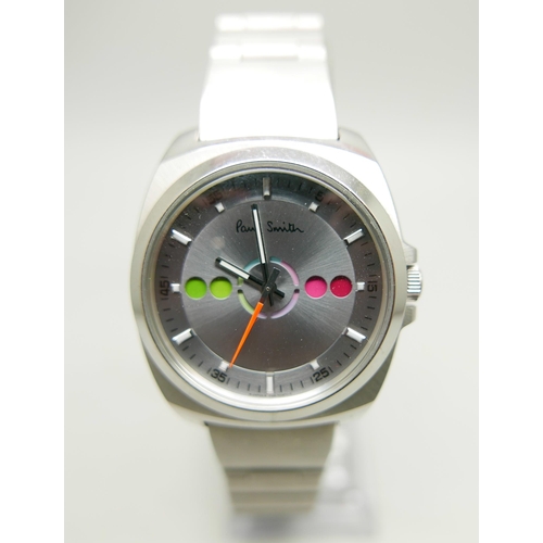 944 - A Paul Smith colour changing dial wristwatch, 40mm case including crown