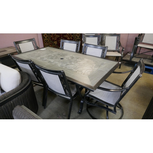 1505 - Agio Turner 7 Piece Sling Dining Set, Original RRP £1249.99 + VAT (4201-25) *This lot is subject to ... 