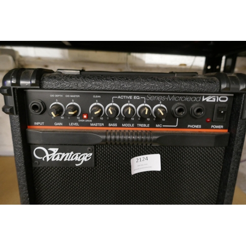 2124 - A Vantage VG10 240v guitar amplifier