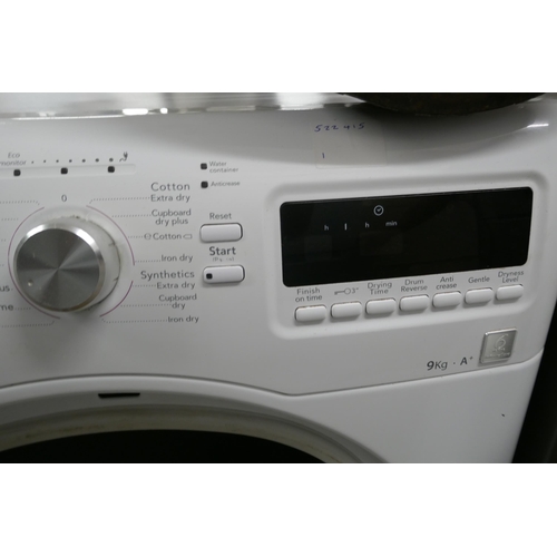 2157 - A whirlpool 6th Sense Infinite Care 9KG washer dryer