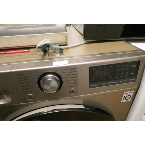 2163 - An LG inverter motor direct drive 9kg washing machine