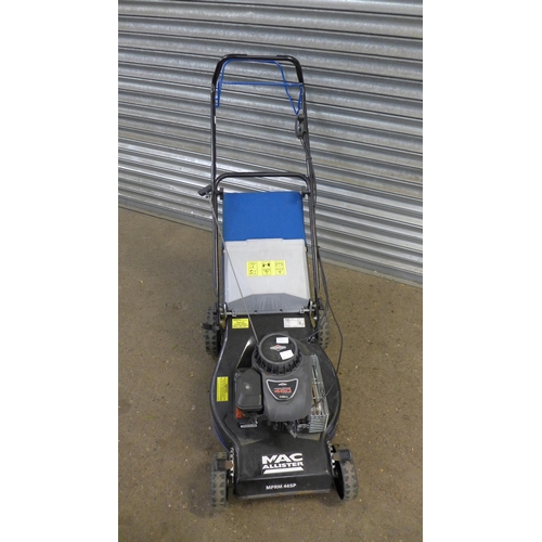 2255 - A Mac Allister MPRM 46SP petrol driven lawn mower with Briggs and Stratton 450 series 148cc petrol e... 