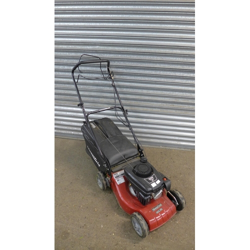 2256 - A Mountfield S421 PD petrol driven lawn mower with Mountfield RS200 OHV 100cc petrol engine and coll... 