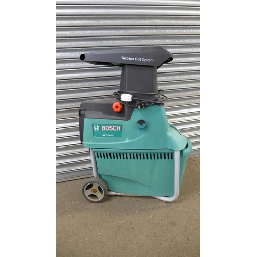 2264 - A Bosch AXT 25 TC corded 240V, 230kg/HR 2500w electric shredder