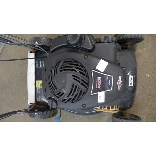 2268 - A Mac Allister Briggs and Stratton 450 series petrol lawn mower