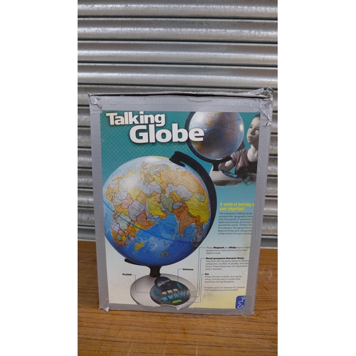 2295 - A Glo-Safari talking globe - boxed