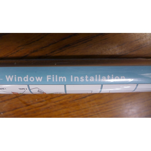 2331 - Ten rolls of 44.5cm x 200cm mirrored window film